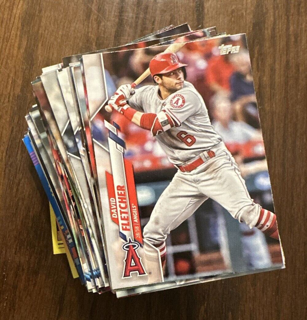 Los Angeles Angels Baseball Trading Card Lot 179 Different